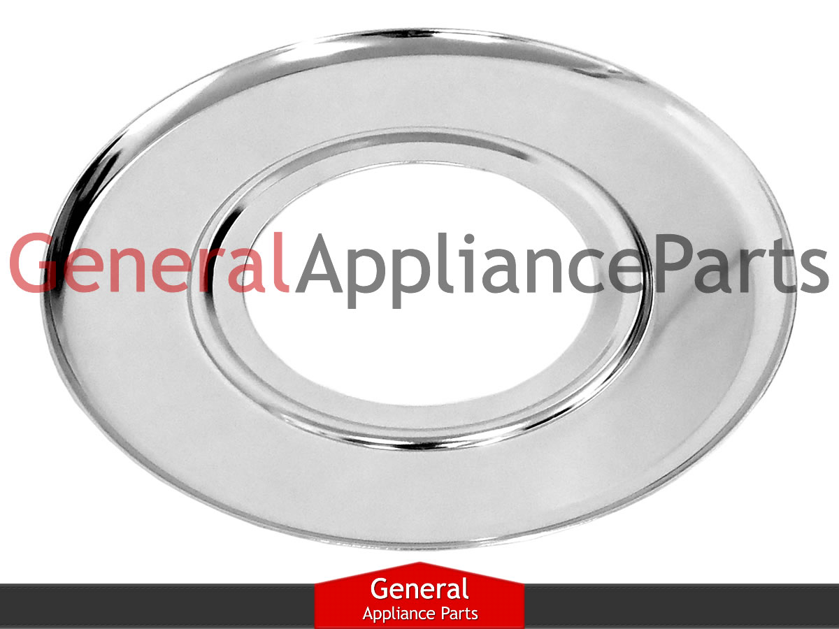 Whirlpool Gas Stove Range Cooktop 7 1 2 Chrome Drip Pan 4324056